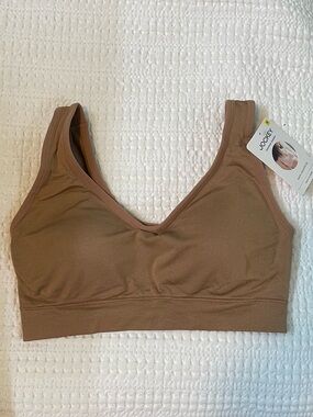 Jockey Seamfree Bralette in Taupe Brown